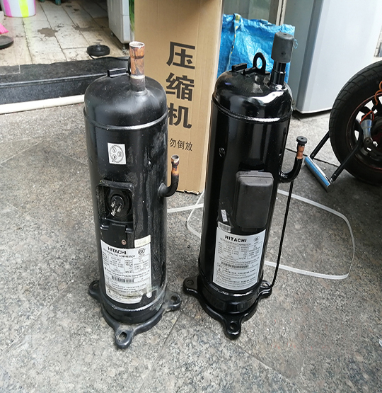 永清中央空调压缩机的更换维修